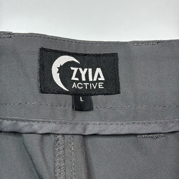 Zyia Active Gray Clubhouse Shorts Size Large - Picture 6 of 7